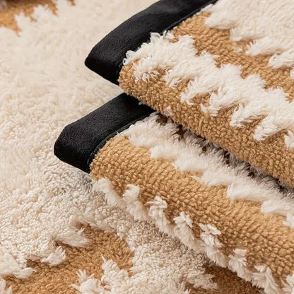 Pine Örme Kaymaz Tabanlı Koltuk Örtüsü Seti