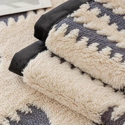 Pine Örme Kaymaz Tabanlı Koltuk Örtüsü Seti