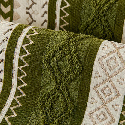 Lavin Örme Kaymaz Tabanlı Koltuk Örtüsü Seti