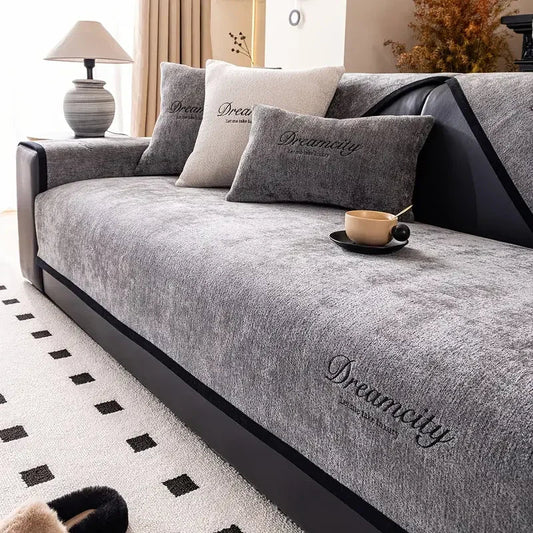 Dream Dokuma Kaymaz Tabanlı Koltuk Örtüsü Seti